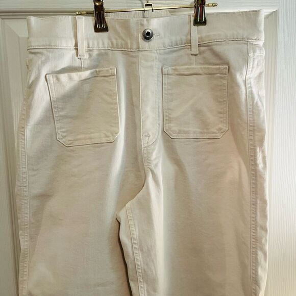 SPANX White Wide-Leg Jeans - Picture 4 of 7